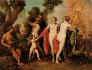 The Judgement Of Paris by Hendrik van Balen the Elder