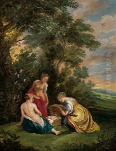 Die Auffindung Des Erichthoniusknaben Die Auffindung Des Erichthoniusknaben