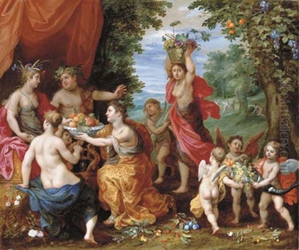 Ceres, Bacchus And Venus - view 1