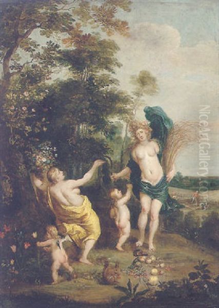 An Allegory Of Abundance/summer - view 1