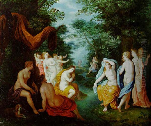 Diana And Acteon - view 1
