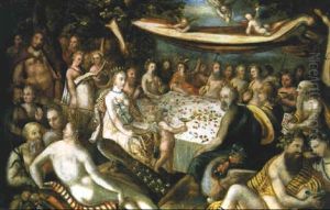 Le Festin Des Dieux by Hendrik van Balen the Elder