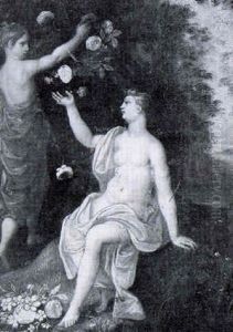Venus And Flora by Hendrik van Balen the Elder