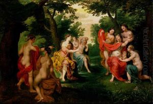 Diane Decouvrant La Grossesse De Callisto by Hendrik van Balen the Elder