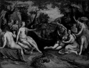 Diane Decouvrant La Grosesse De Callisto