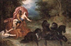 The Rape Of Proserpine by Hendrik van Balen the Elder