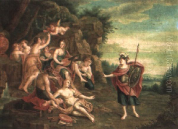Minerva And The Muses - view 1