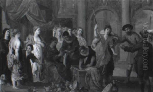 Achilles Among The Daughters Of Lycomedes - view 1
