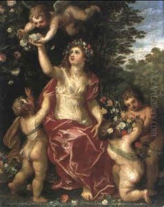 Flora by Hendrik van Balen the Elder