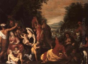 Moise Frappant Le Rocher by Hendrik van Balen the Elder