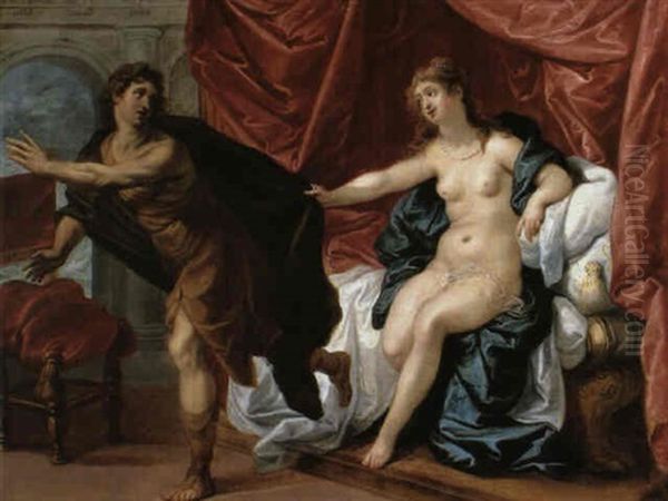 Joseph With Potiphar's Wife - view 1