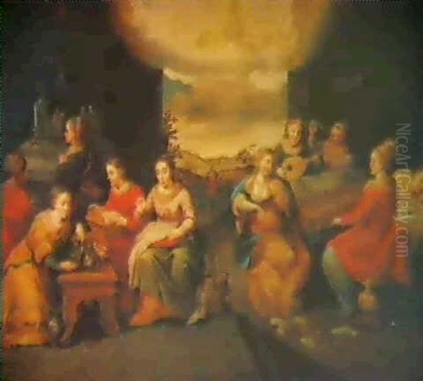 The Wise And Foolish Virgins - view 1