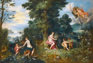 Allegory Of The Four Elements by Hendrik van Balen the Younger