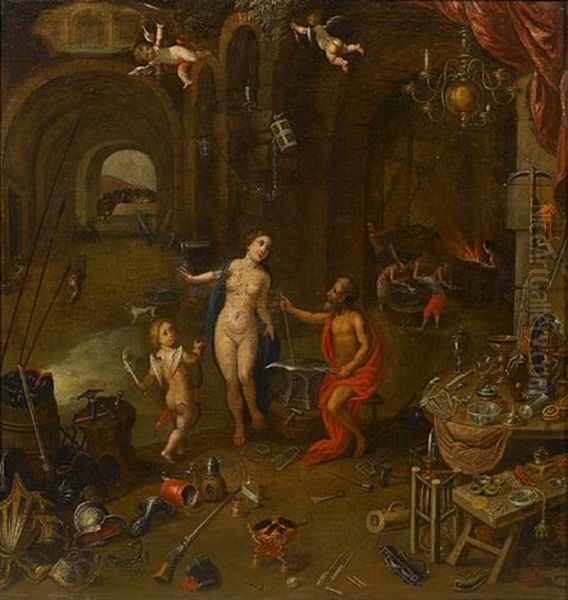 Venus In The Forge Of Vulcan - view 1