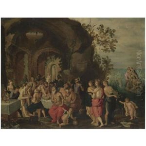 The Marriage Of Neptune And Amphitrite by Hendrik van Balen the Younger