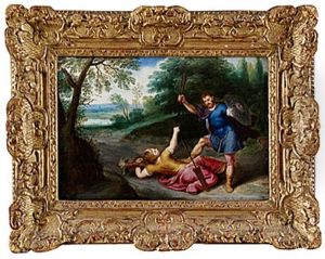 Vishetens Seger Over Odet by Hendrik van Balen the Younger