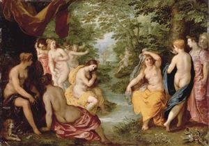 Diana And Actaeon (collab. W/jan Brueghel Ii)