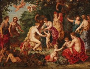 Allegory Of Abundance by Jan Van Balen