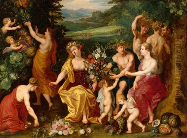 Homage To Flora - Allegory Of Fruitfulness - view 1