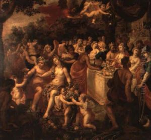 Het Feest Van Bacchus by Jan Van Balen