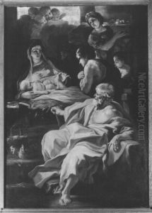 Anbetung Der Hirten by Antonio Balestra