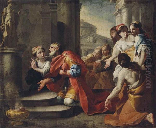 The Idolatry Of Solomon - view 1