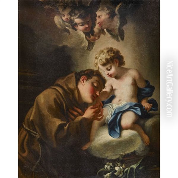 Heiliger Antonius Von Padua Mit Jesuskind - view 1