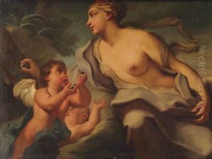 Juno Placing The Eyes Of Argus In The Tail Of Her Peacock