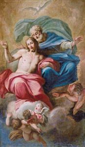 Die Heilige Dreifaltigkeit (la Trinita) by Antonio Balestra