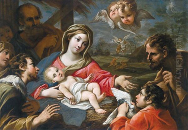 Die Anbetung Der Hirten - L'adorazione Dei Pastori - view 1