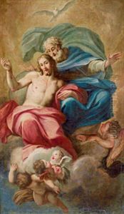 Die Heilige Dreifaltigkeit - La Trinit by Antonio Balestra
