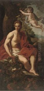 Bacchus by Antonio Balestra