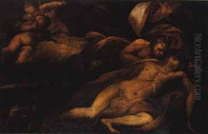 The Death Of Adonis by Antonio Balestra