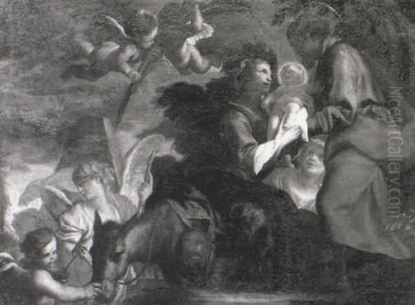 The Flight Into Egypt - view 1