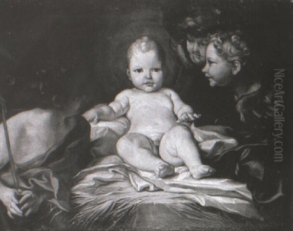 The Infant Christ With St. John And Seraphims - view 1