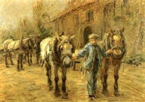 Cavallanti Di Ritorno by Carlo Balestrini