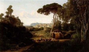 Paysage Andalou by Adolphe-Paul-Emile Balfourier