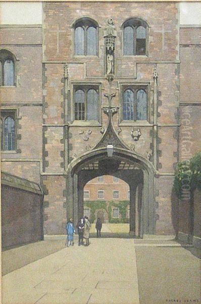 Gate Of Honor, Caius College - view 1
