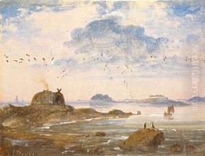 Jordgamme Ved Vardohus Festning by Peder Balke