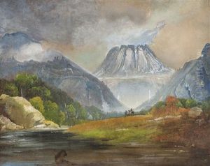 Mount Gausta by Peder Balke