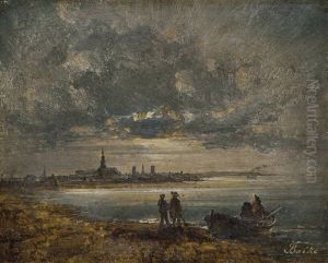 View Towards Copenhagen by Peder Balke