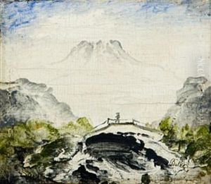 Den Gamle Bro by Peder Balke
