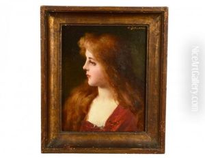 Portrait Of A Red Haired Girl