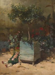 Punchinello In The Garden