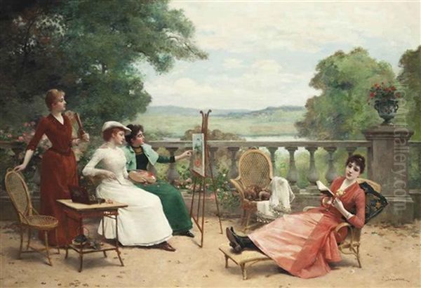 The Art Lesson - view 1