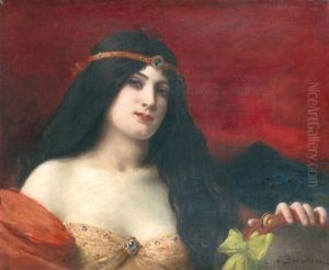 Jeune Princesse Au Tambourin