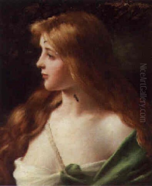 Portrait Of A Young Beauty, Bust Length - view 1