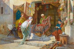 The Carpet Merchant by Francesco Ballesio