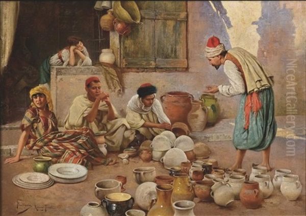 Les Vendeurs De Poterie - view 1