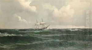 A Clipper Out To Sea by Carlos Balliester